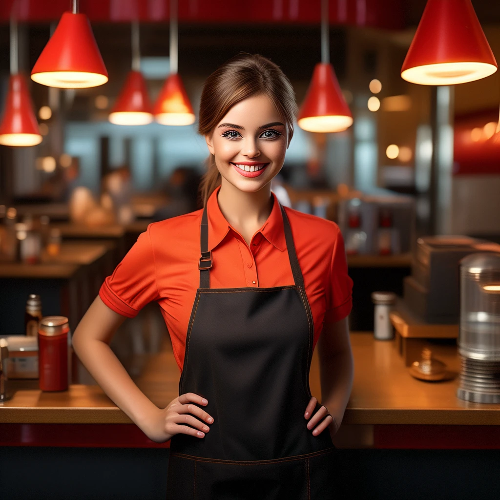 Fast Food Worker/快餐店员/ファーストフード店員