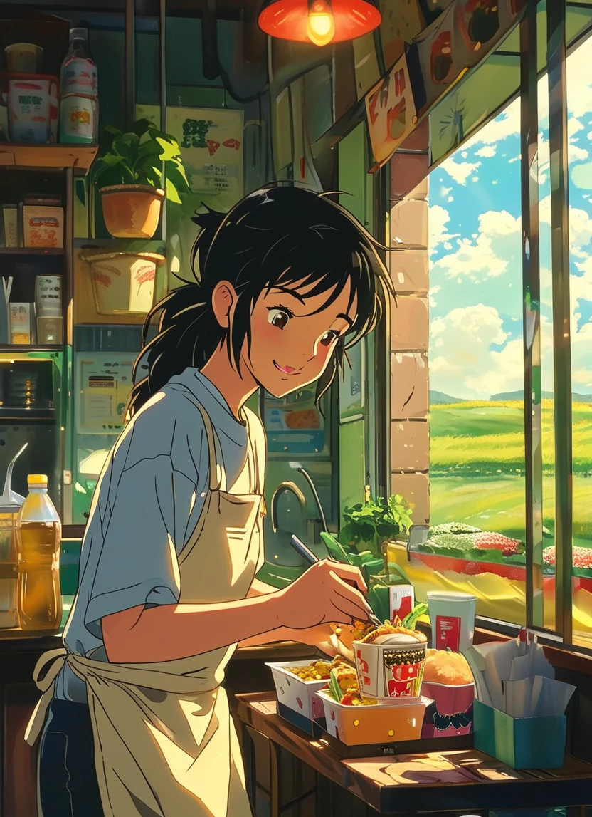 Fast Food Worker/快餐店员/ファーストフード店員