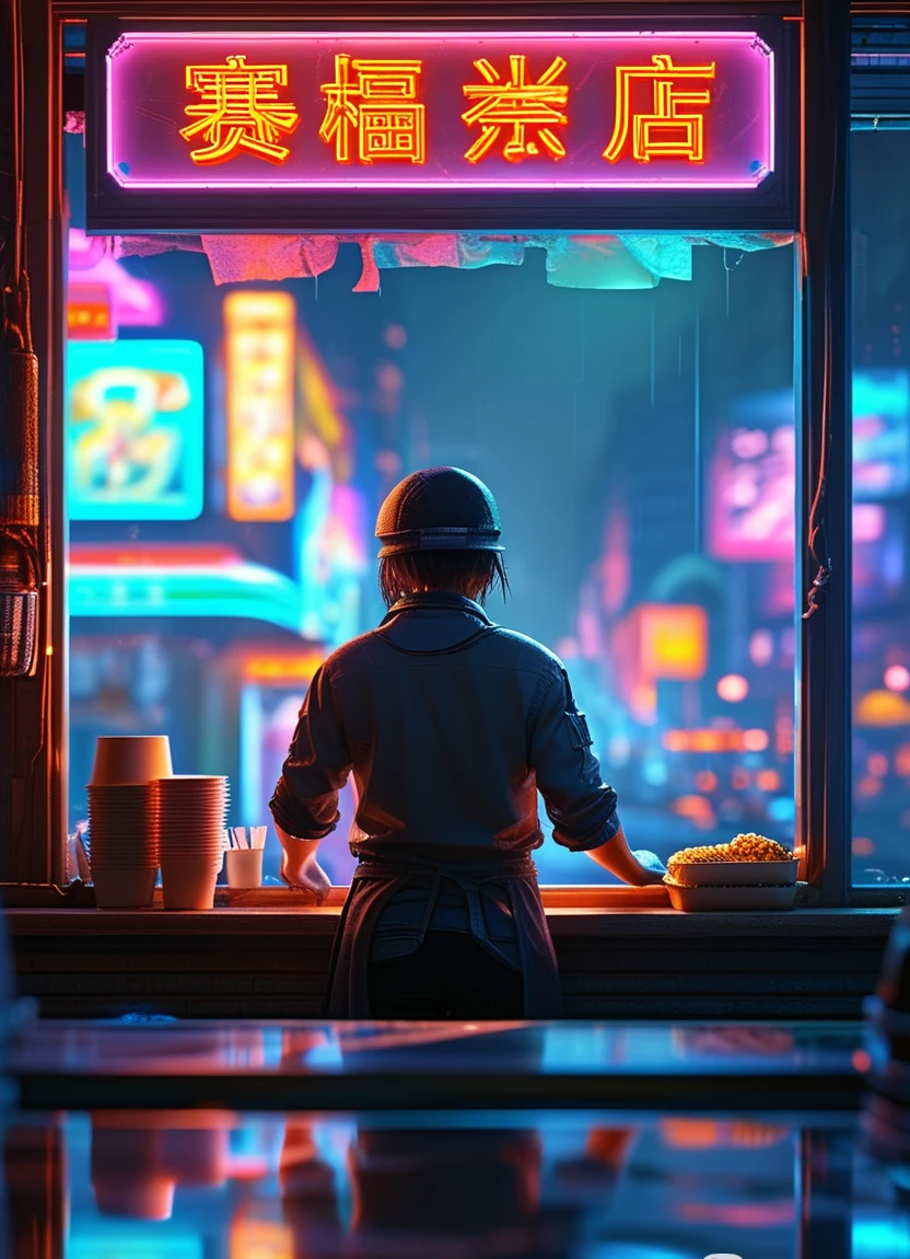Fast Food Worker/快餐店员/ファーストフード店員