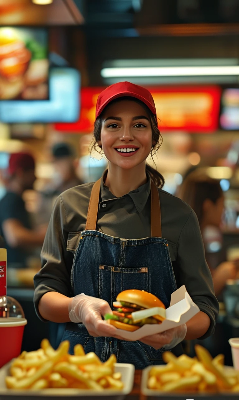 Fast Food Worker/快餐店员/ファーストフード店員
