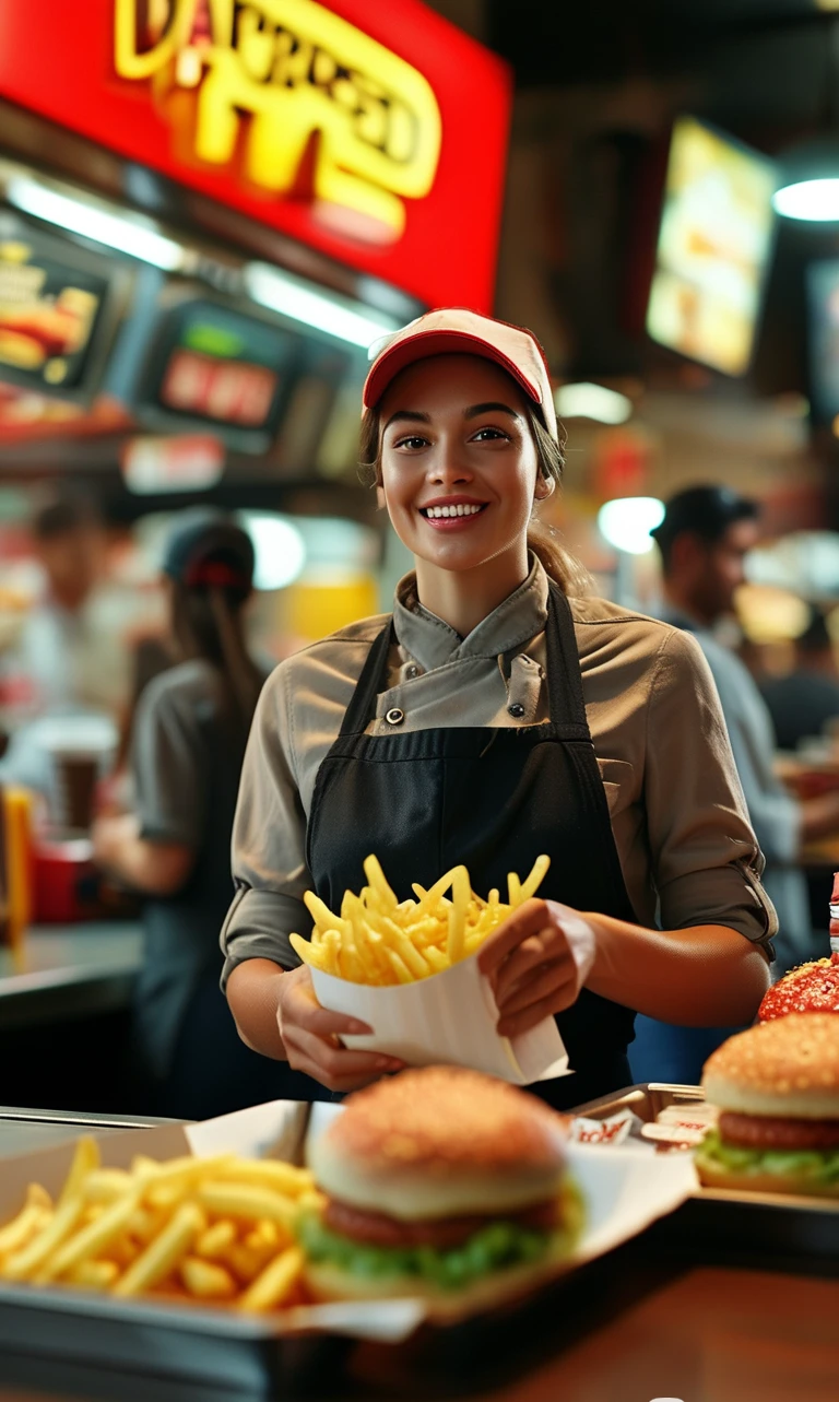Fast Food Worker/快餐店员/ファーストフード店員