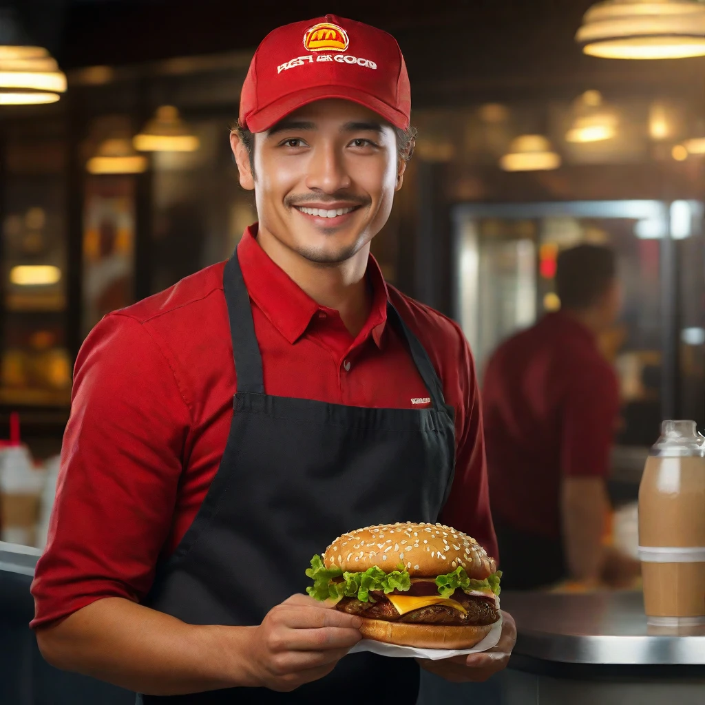 Fast Food Worker/快餐店员/ファーストフード店員