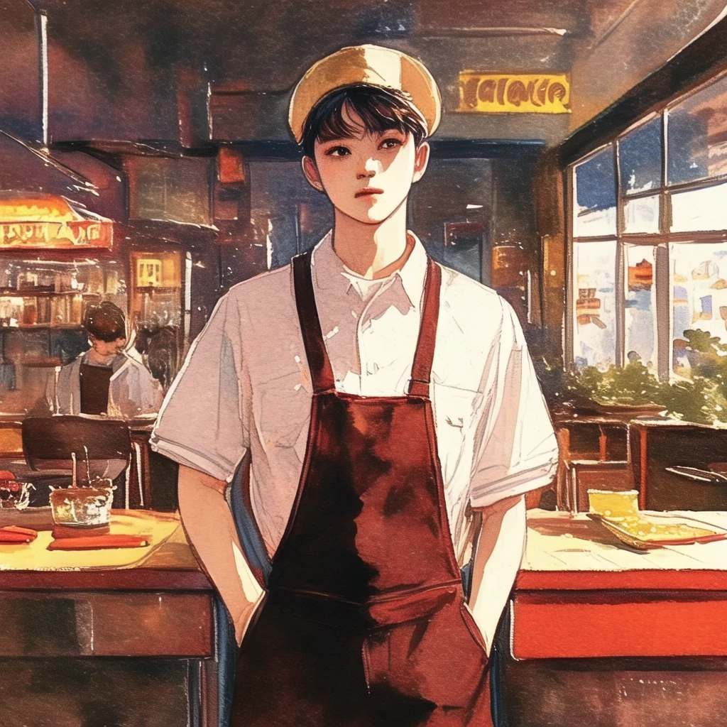 Fast Food Worker/快餐店员/ファーストフード店員