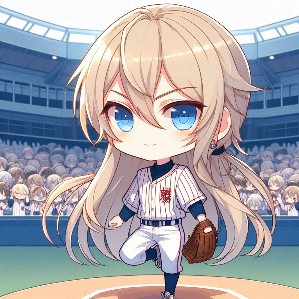 デフォルメ　野球