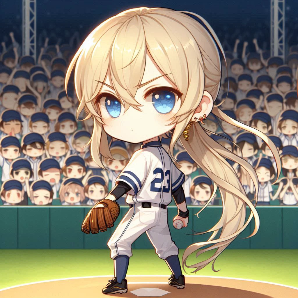 デフォルメ　野球