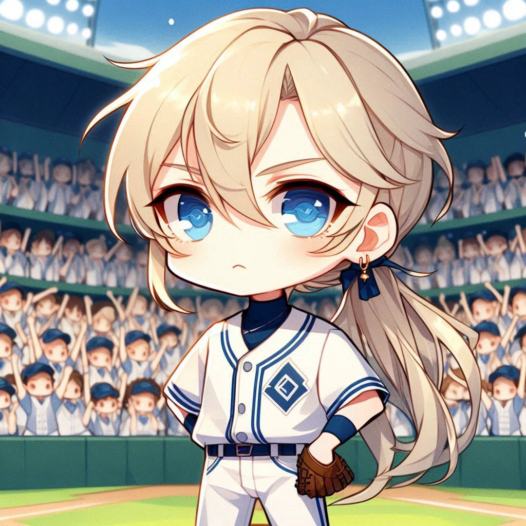 デフォルメ　野球