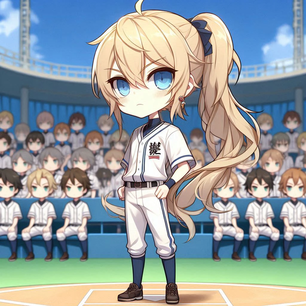 デフォルメ　野球
