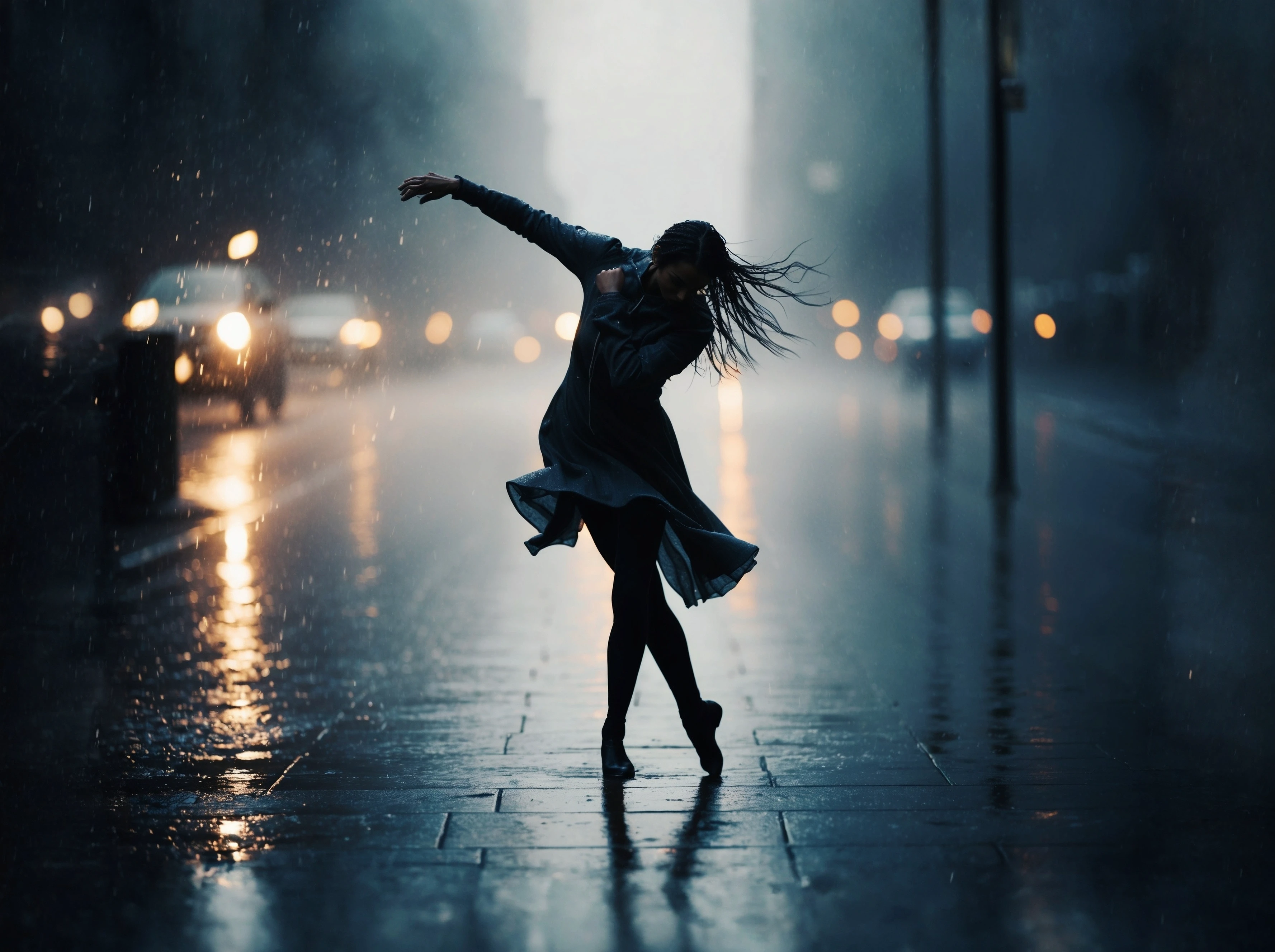 Dancing in the rain