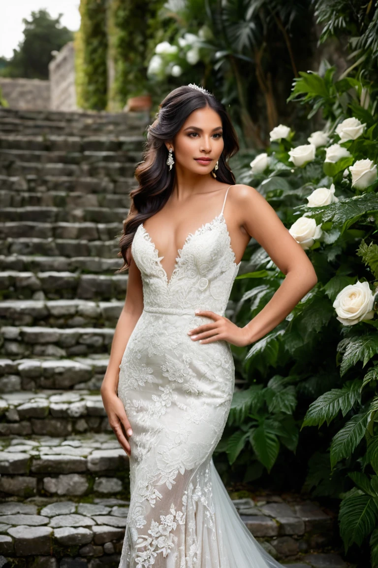 Lace and Grace: A Bride's Enchanted Moment