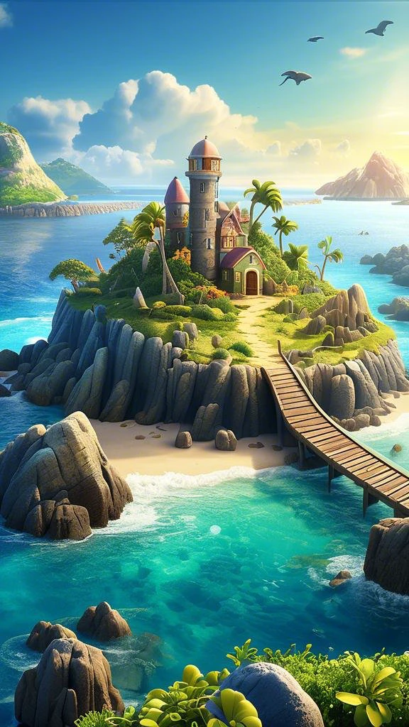Mysterious Island/神秘海岛/神秘の島