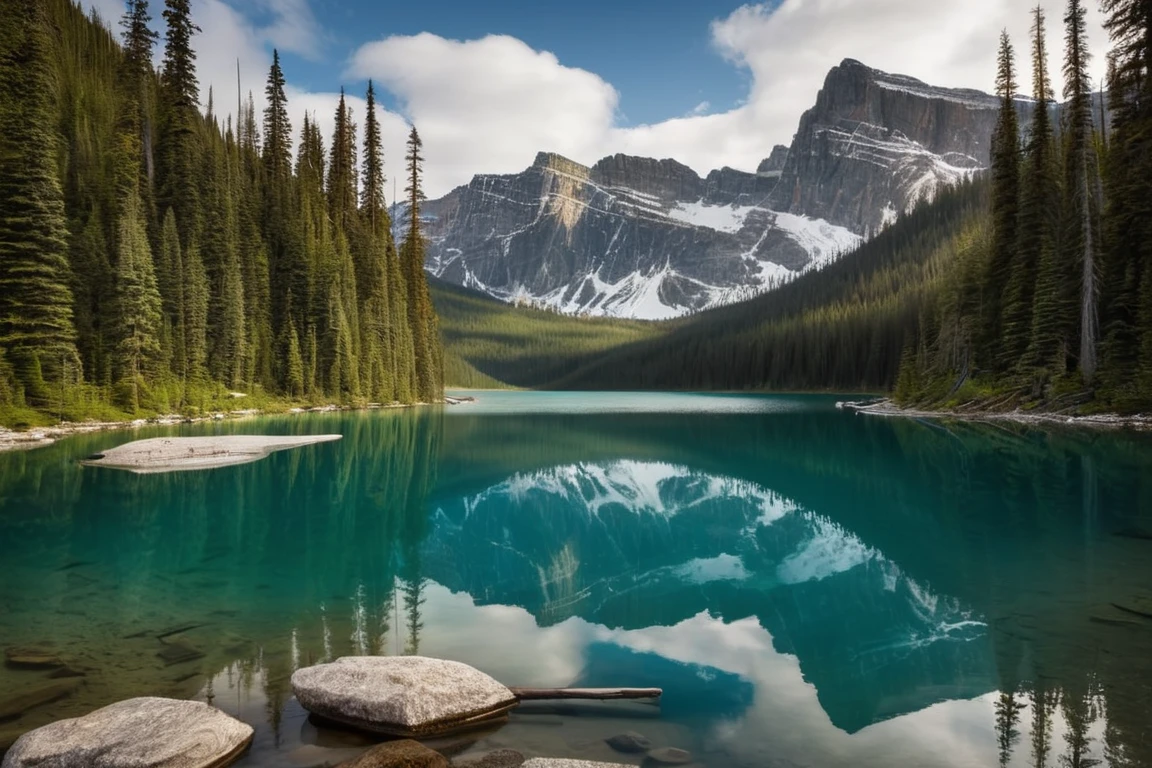 Emerald Serenity: Nature's Jewel in Yoho