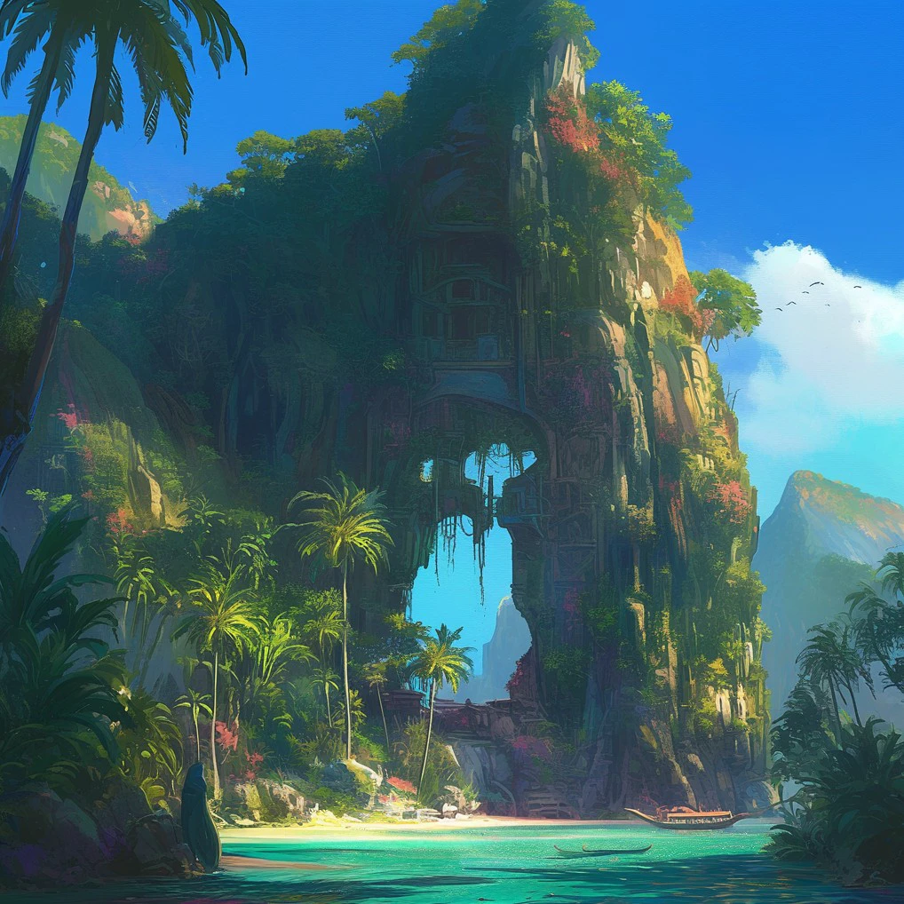 Mysterious Island/神秘海岛/神秘の島