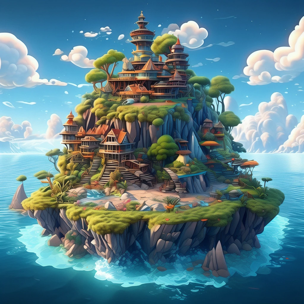 Mysterious Island/神秘海岛/神秘の島