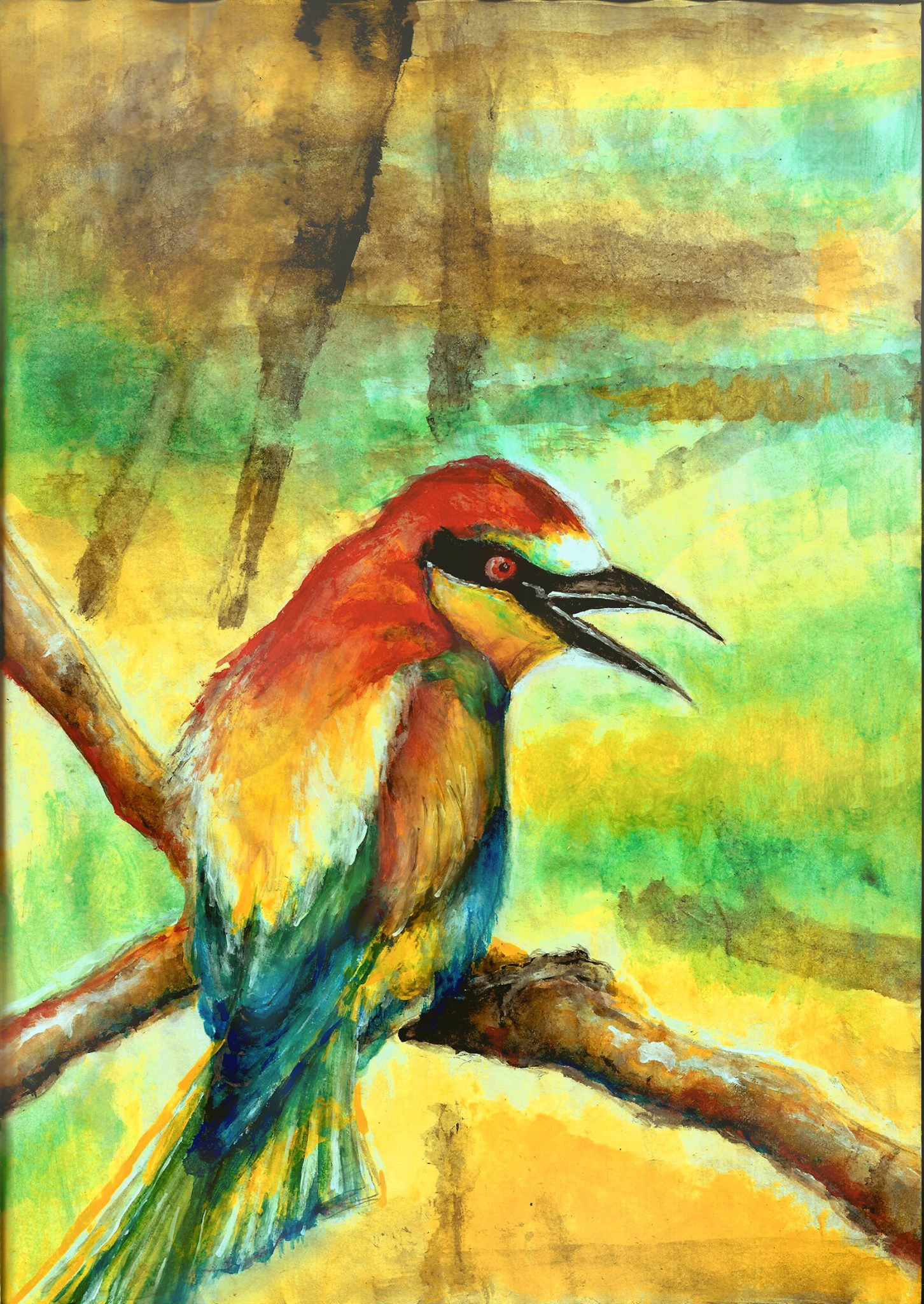 Pinturas de paisagens  ( Natureza morta )