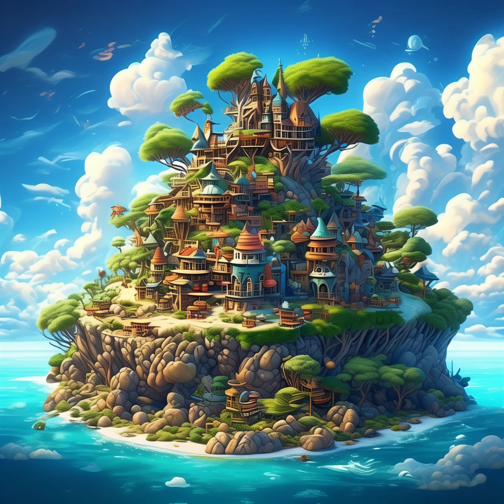 Mysterious Island/神秘海岛/神秘の島