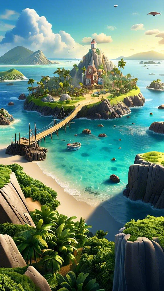 Mysterious Island/神秘海岛/神秘の島