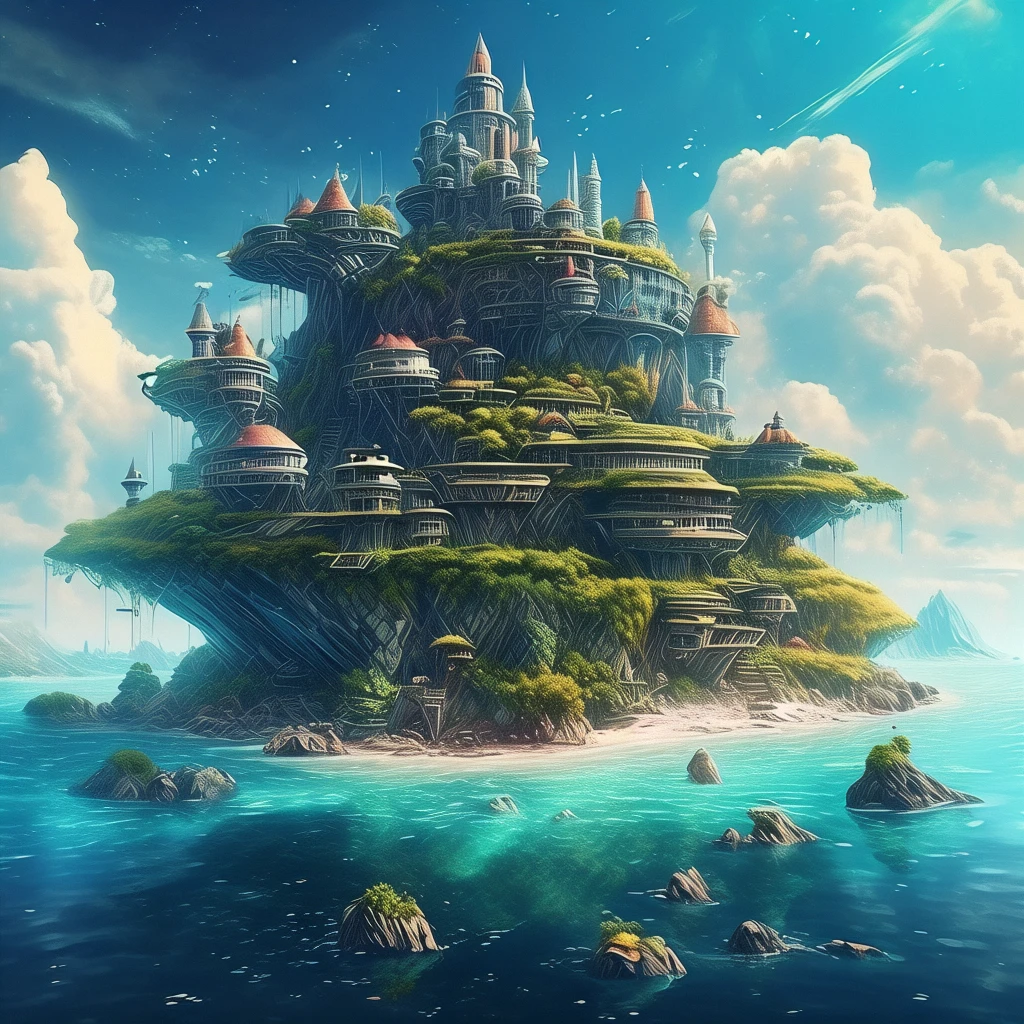 Mysterious Island/神秘海岛/神秘の島