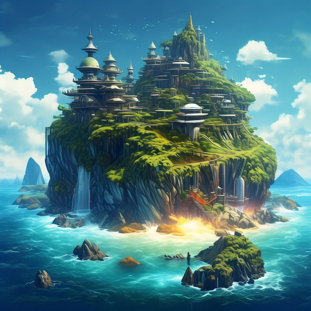 Mysterious Island/神秘海岛/神秘の島