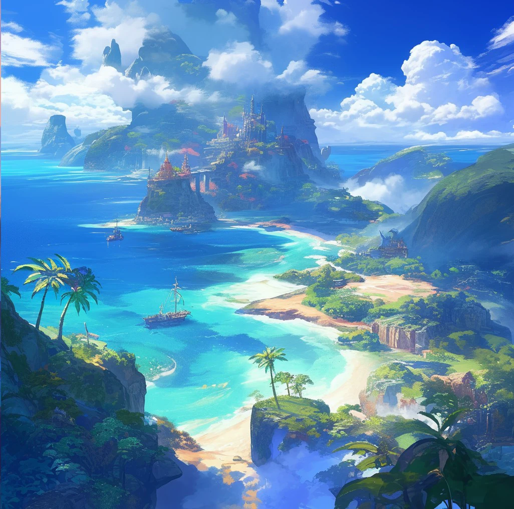 Mysterious Island/神秘海岛/神秘の島