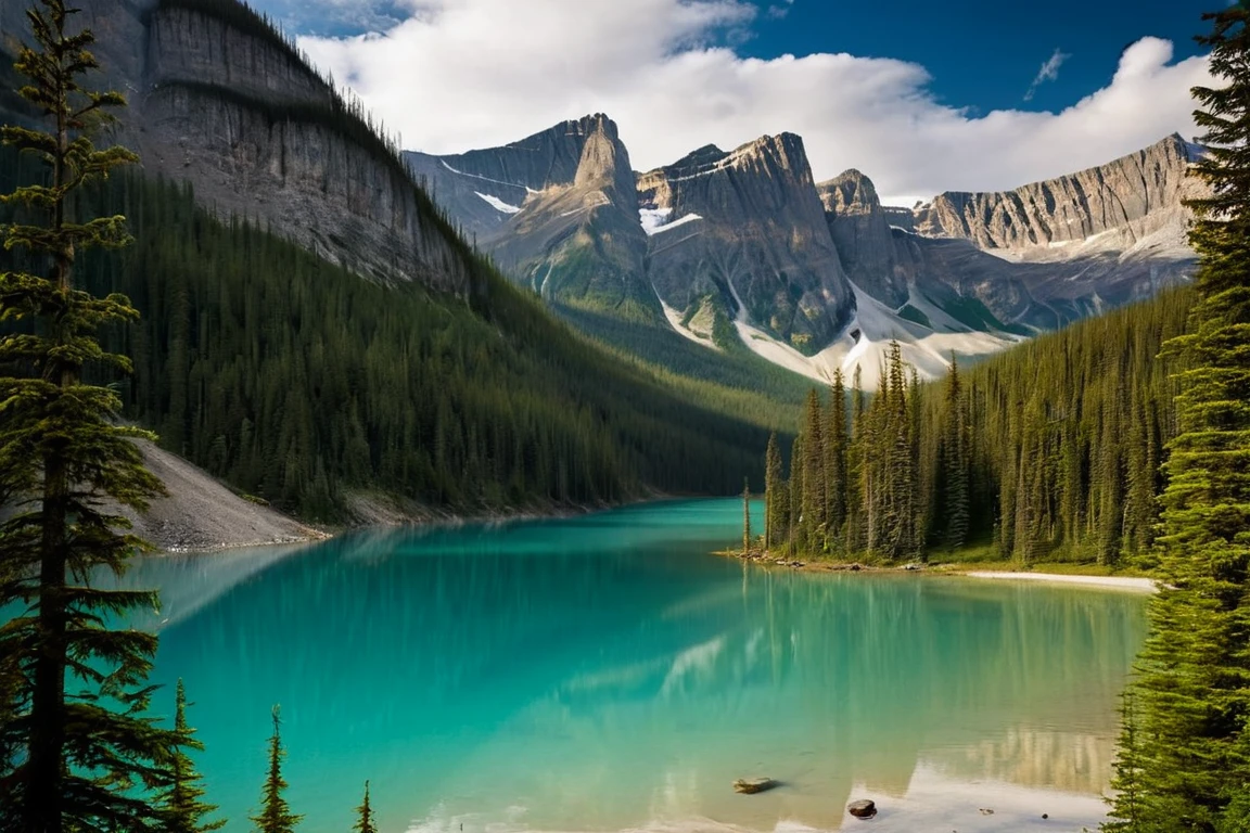 Emerald Serenity: Nature's Jewel in Yoho