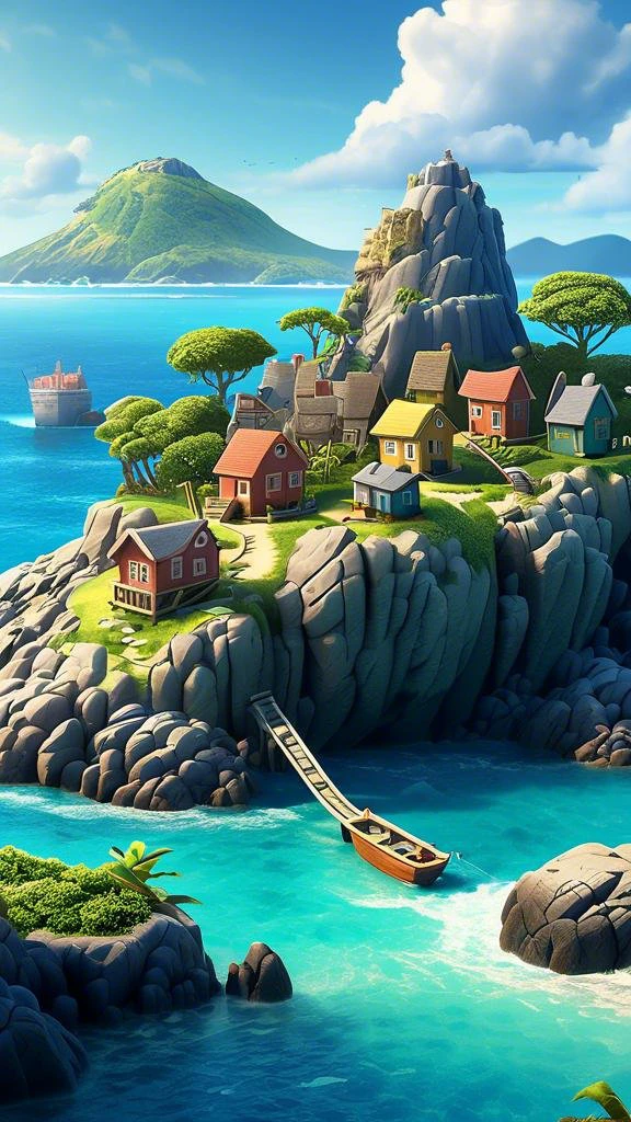 Mysterious Island/神秘海岛/神秘の島