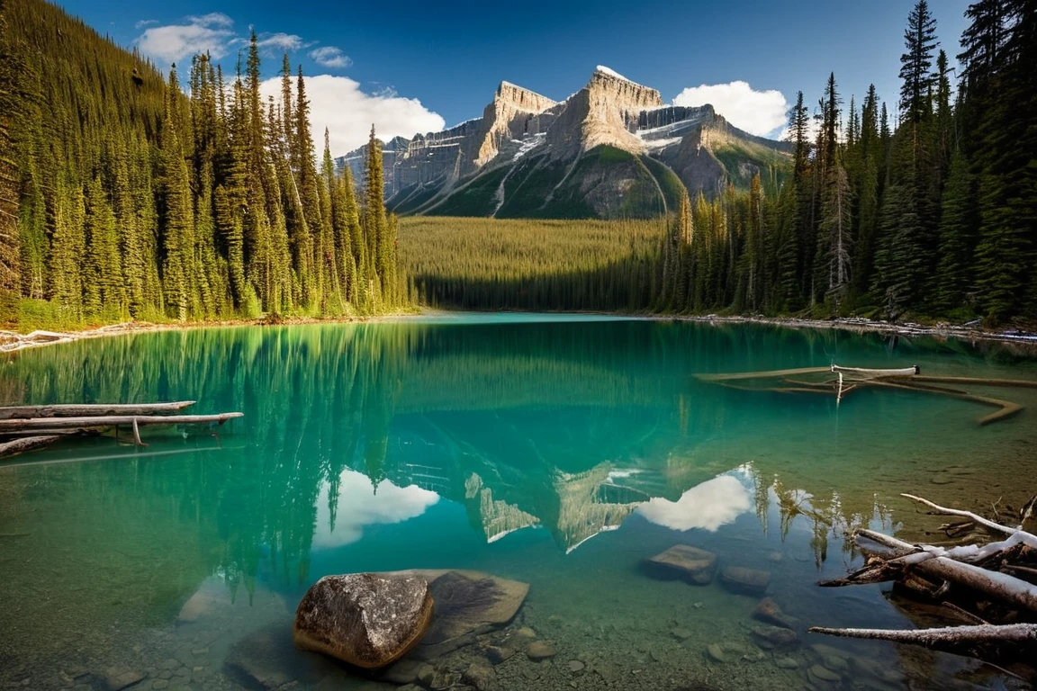 Emerald Serenity: Nature's Jewel in Yoho