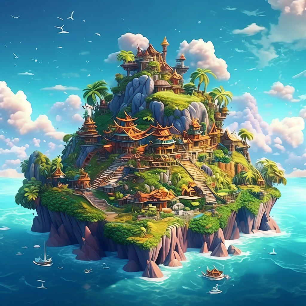 Mysterious Island/神秘海岛/神秘の島