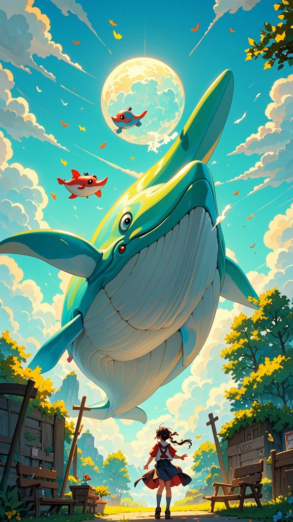 Flying Whale/飞翔的鲸鱼/飛ぶクジラ