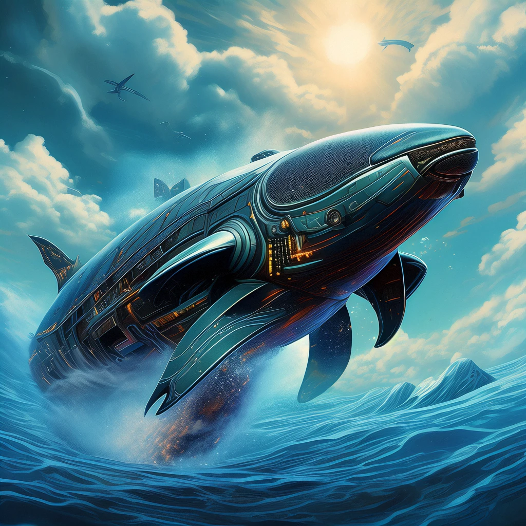 Flying Whale/飞翔的鲸鱼/飛ぶクジラ