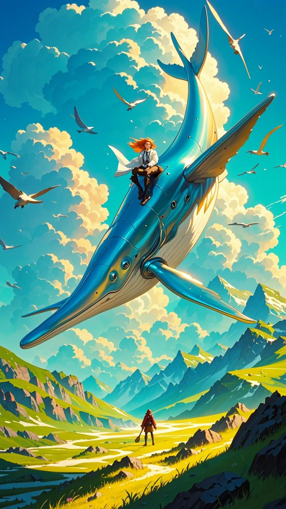Flying Whale/飞翔的鲸鱼/飛ぶクジラ