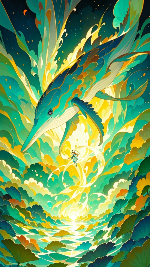 Flying Whale/飞翔的鲸鱼/飛ぶクジラ