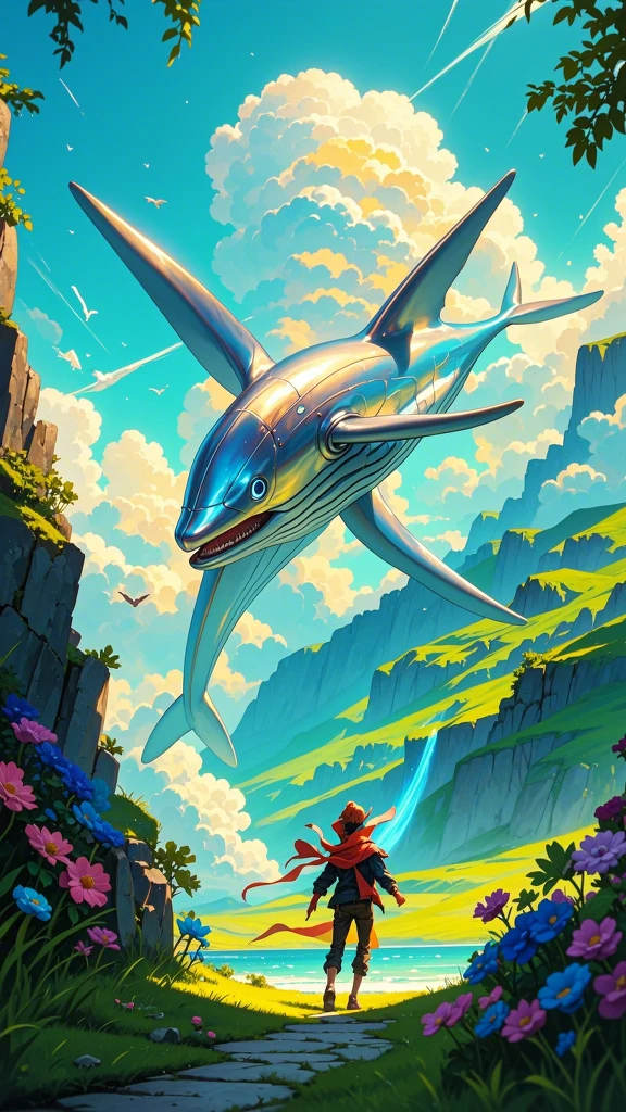 Flying Whale/飞翔的鲸鱼/飛ぶクジラ