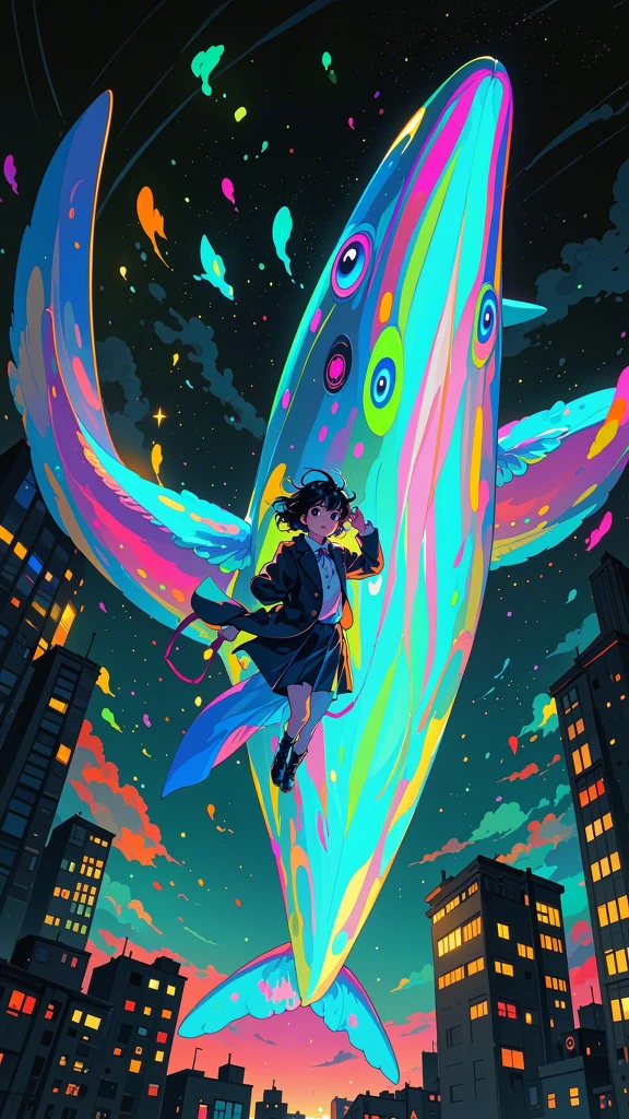 Flying Whale/飞翔的鲸鱼/飛ぶクジラ