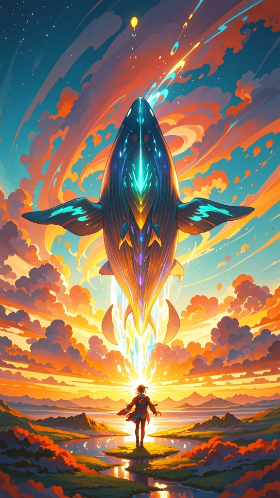 Flying Whale/飞翔的鲸鱼/飛ぶクジラ