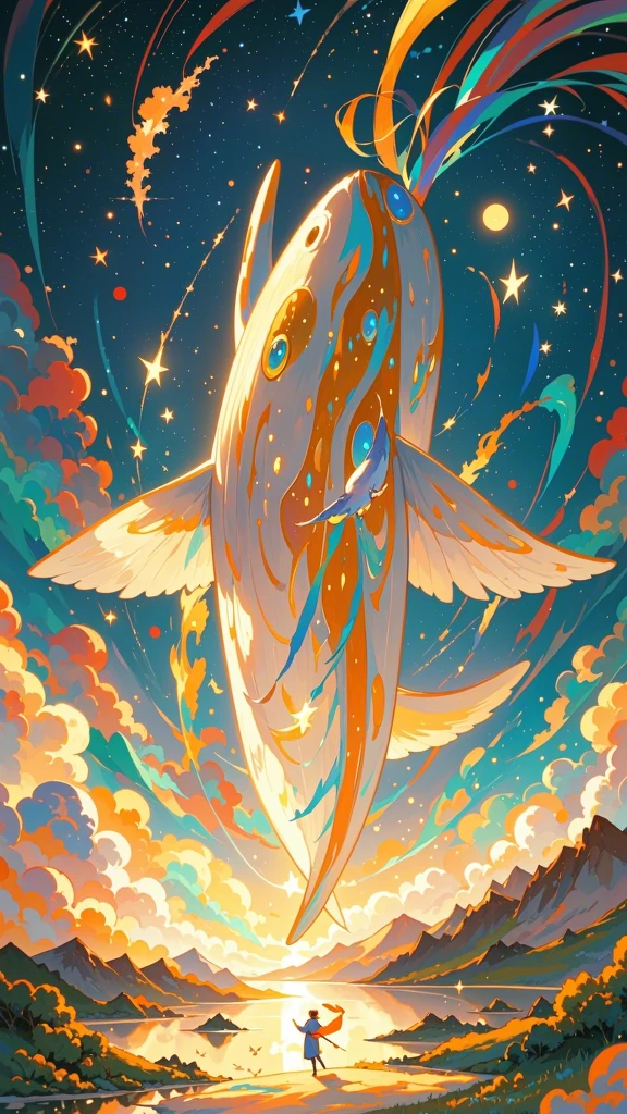 Flying Whale/飞翔的鲸鱼/飛ぶクジラ