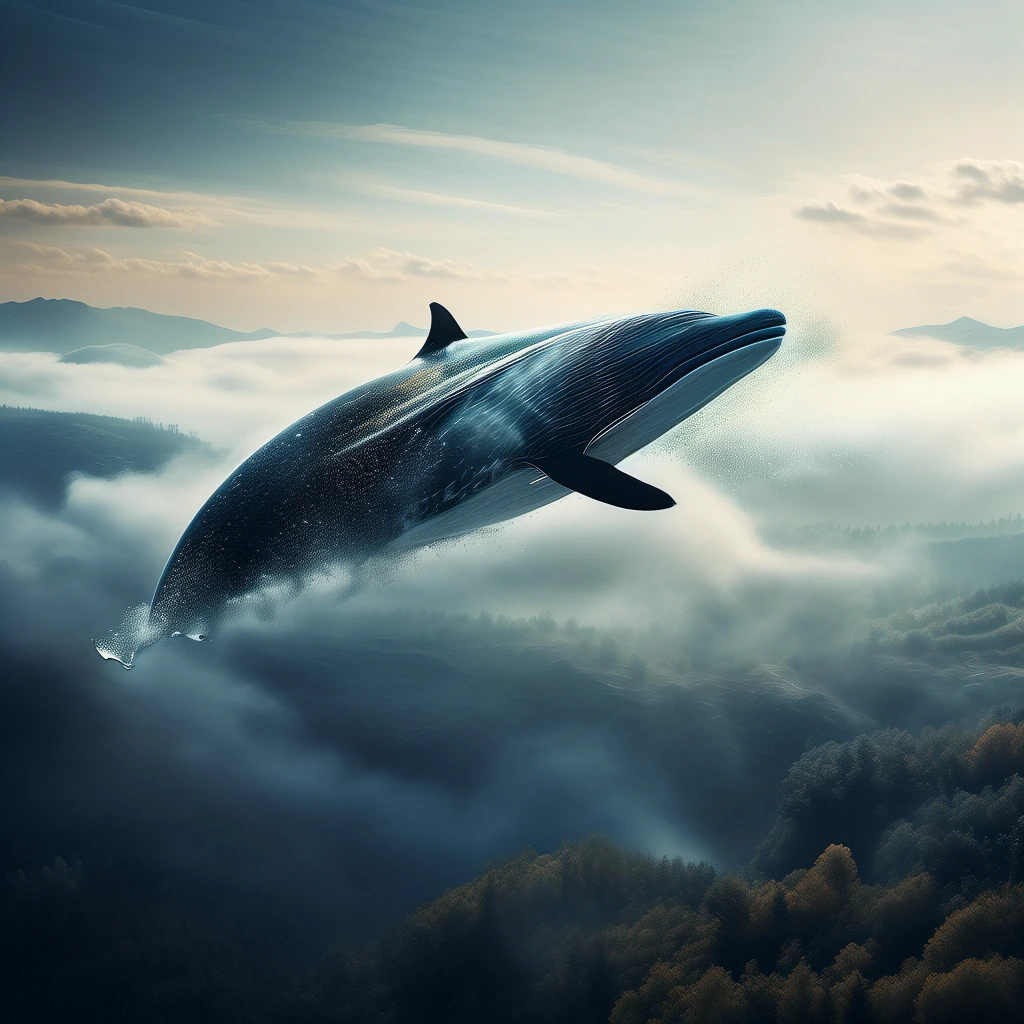 Flying Whale/飞翔的鲸鱼/飛ぶクジラ