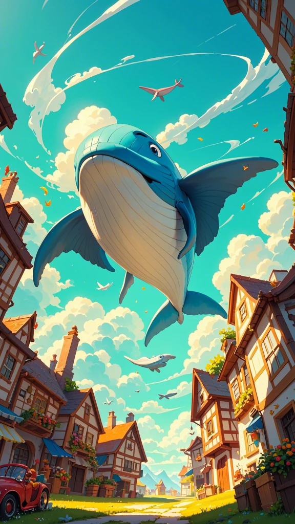 Flying Whale/飞翔的鲸鱼/飛ぶクジラ