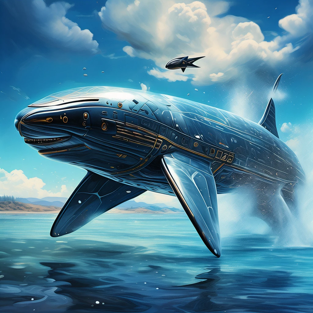 Flying Whale/飞翔的鲸鱼/飛ぶクジラ