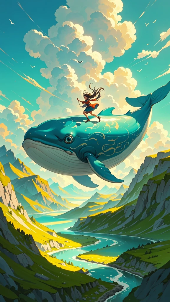 Flying Whale/飞翔的鲸鱼/飛ぶクジラ