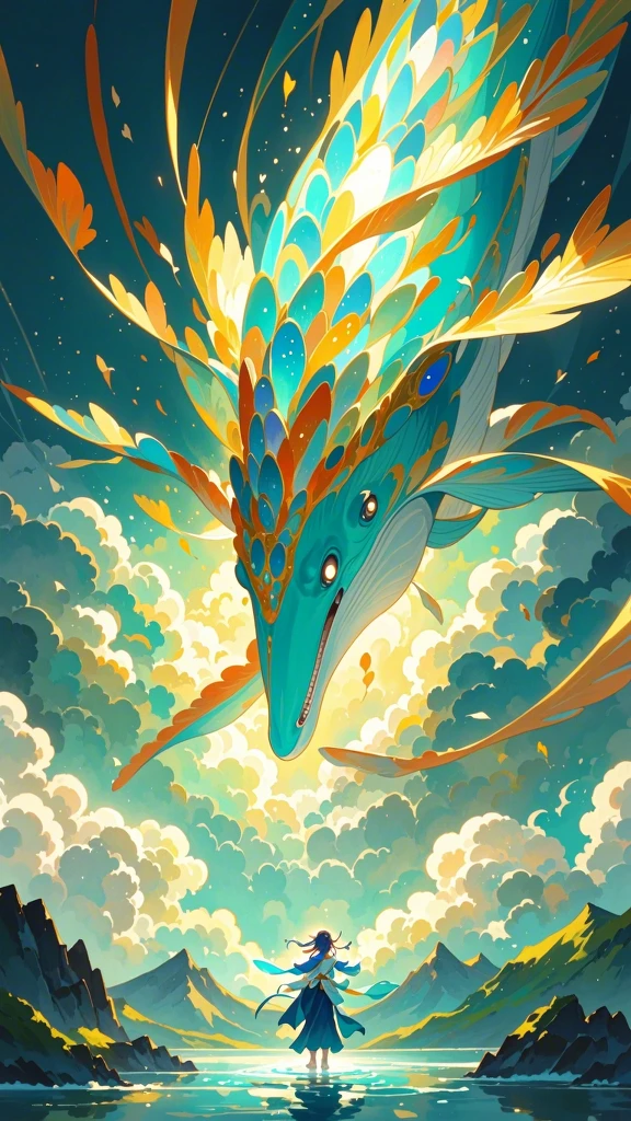 Flying Whale/飞翔的鲸鱼/飛ぶクジラ