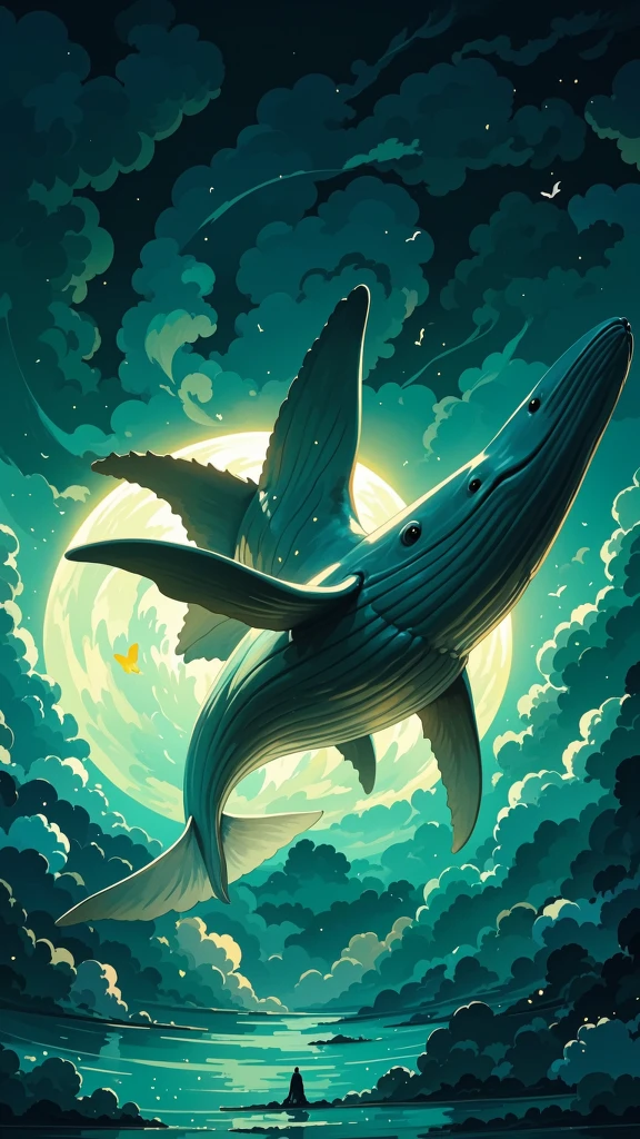 Flying Whale/飞翔的鲸鱼/飛ぶクジラ