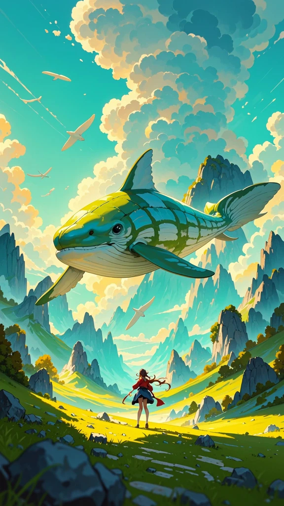 Flying Whale/飞翔的鲸鱼/飛ぶクジラ
