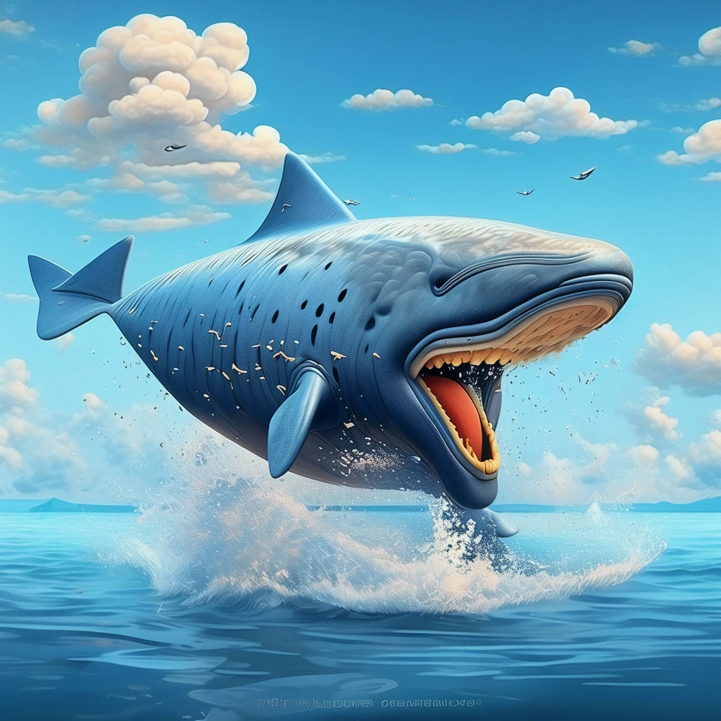 Flying Whale/飞翔的鲸鱼/飛ぶクジラ
