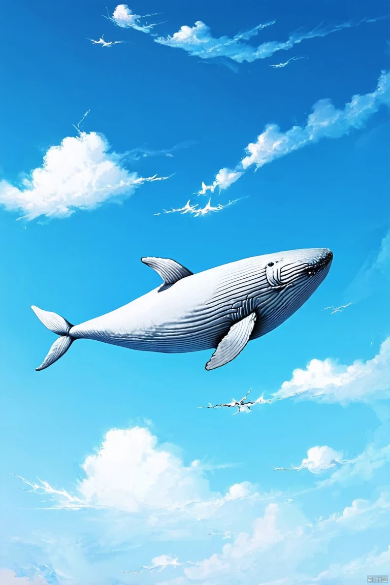 Flying Whale/飞翔的鲸鱼/飛ぶクジラ