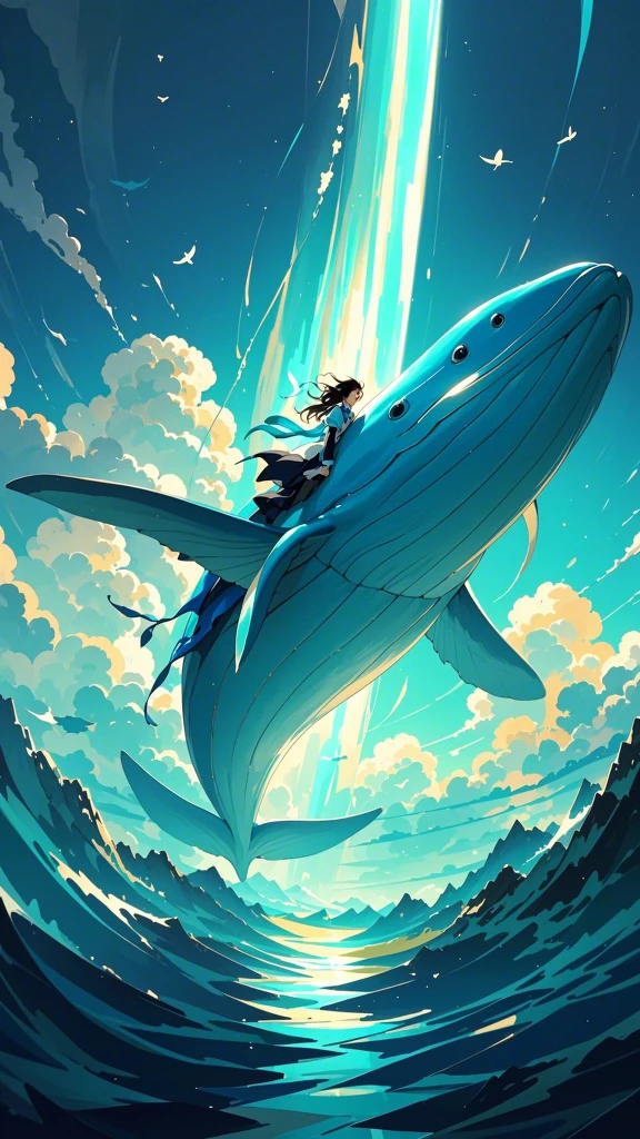Flying Whale/飞翔的鲸鱼/飛ぶクジラ