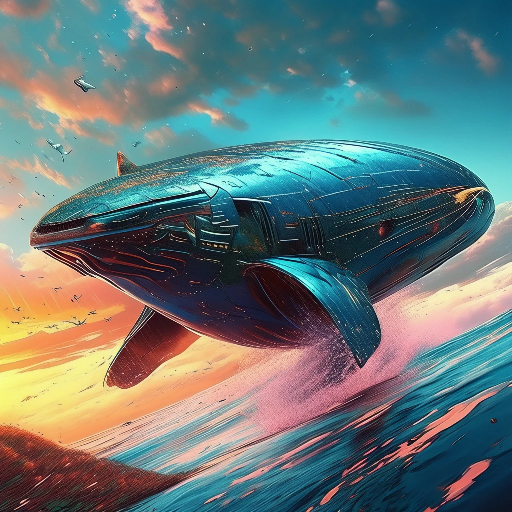 Flying Whale/飞翔的鲸鱼/飛ぶクジラ