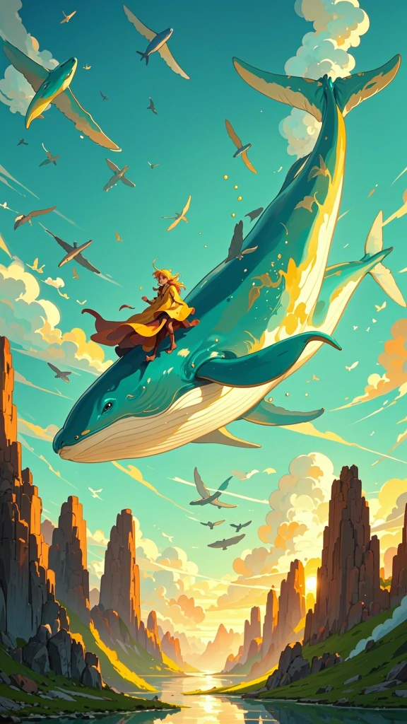 Flying Whale/飞翔的鲸鱼/飛ぶクジラ