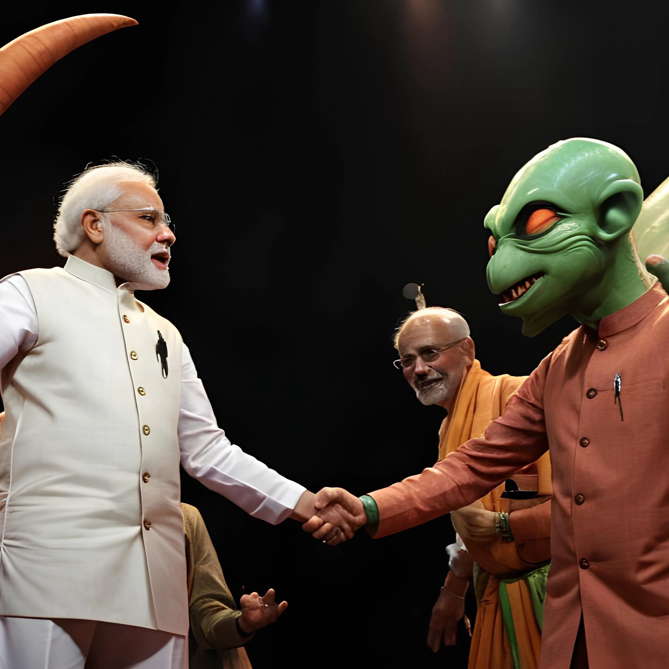 Modi agreement with an Alien