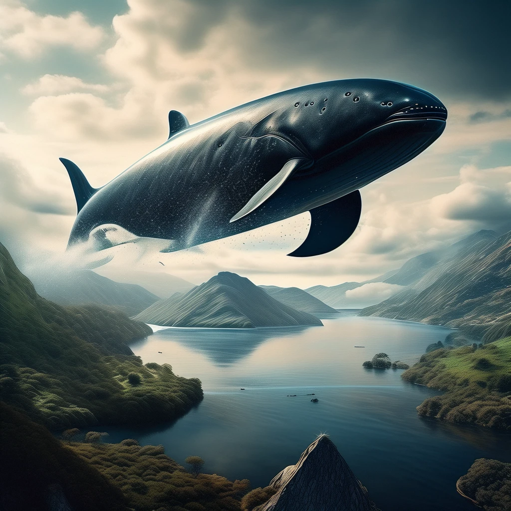 Flying Whale/飞翔的鲸鱼/飛ぶクジラ