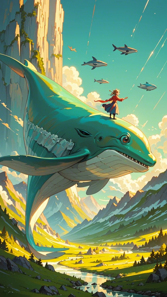 Flying Whale/飞翔的鲸鱼/飛ぶクジラ